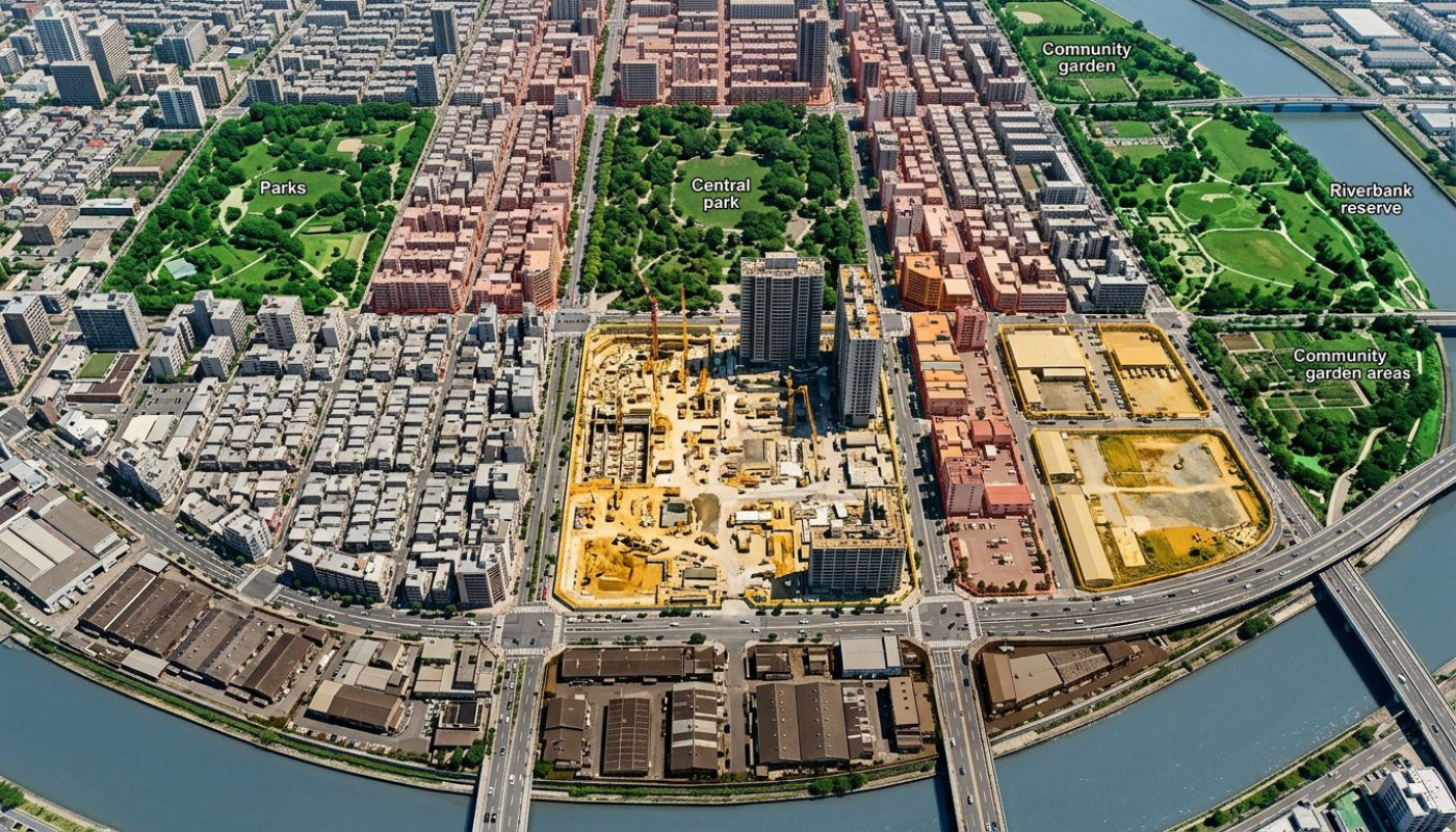 Comment les enjeux fonciers influencent la cartographie des villes