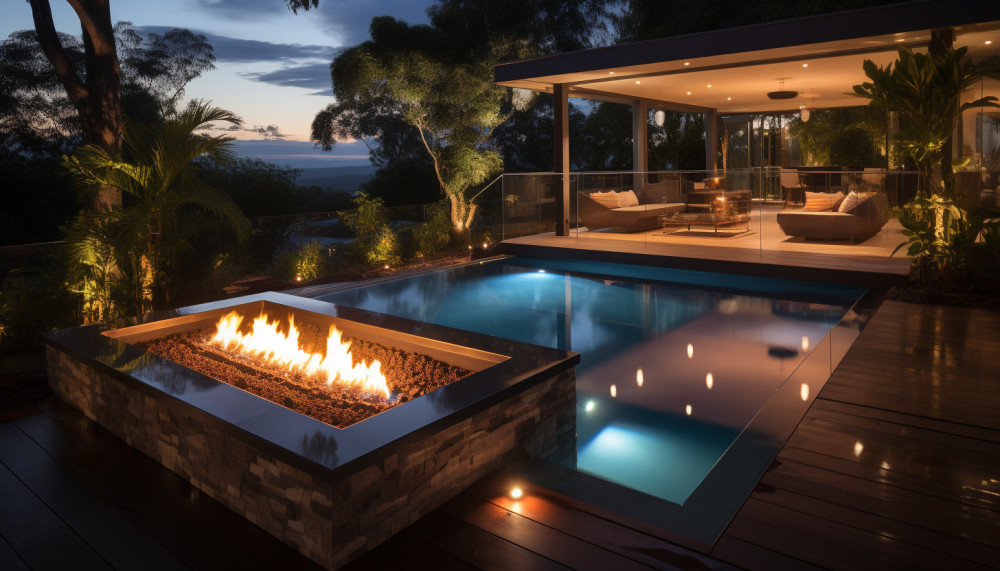 Renouveler le look de votre piscine à débordement sans travaux complets